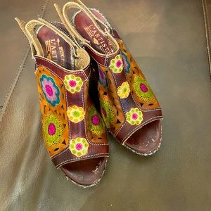 L’Artiste By SpringStep Slingback size 38 ( 7 1/2 - 8) Pre-owned